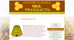 Desktop Screenshot of bees-products.com